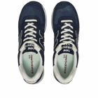 New Balance Men's U574NV2 Sneakers in Blue Navy
