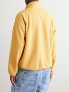 ARKET - Ralph Cotton-Fleece Half-Zip Sweatshirt - Yellow