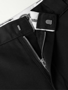 Neighborhood - Dickies® Wide-Leg Logo-Appliquéd Twill Trousers - Black