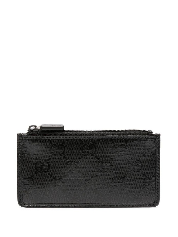 Photo: GUCCI - Leather Zipped Card Case