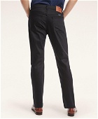 Brooks Brothers Men's Classic Slim Fit Denim Jeans | Black