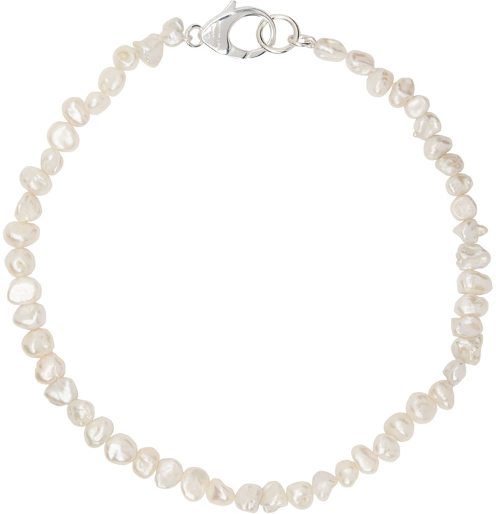 Photo: Hatton Labs White Baroque Pearl Necklace