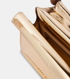 Jacquemus Rond Carré Small faux leather clutch