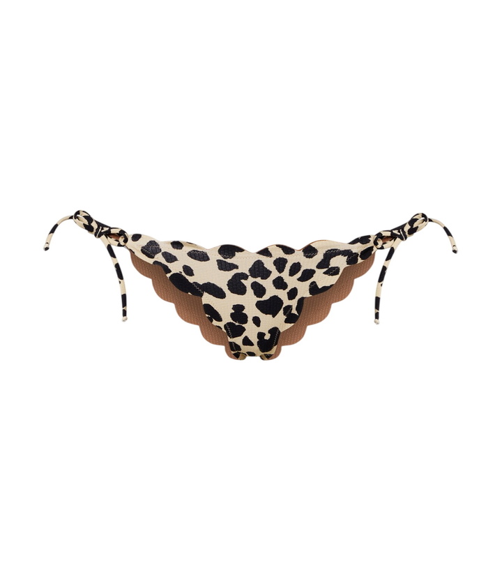 Photo: Marysia Tie Side scalloped bikini bottoms