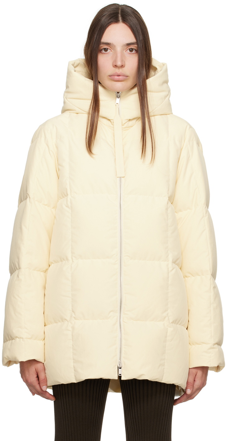 Jil Sander Off-White Packable Down Jacket Jil Sander