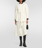 Chloé Belted wool-blend coat