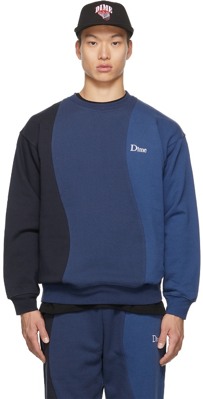 Photo: Dime Wavy 3-Tone Sweatshirt