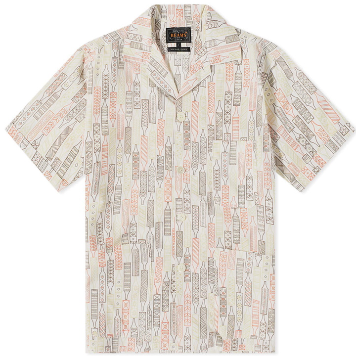 Photo: Beams Plus Men's Beach Vacation Shirt in Off White