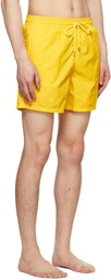 Palm Angels Yellow Vilebrequin Edition Swim Shorts