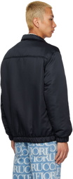 Fiorucci Navy Embroidered Jacket