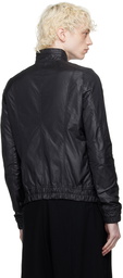 Julius Black Zip Tight Jacket