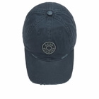 Acne Studios Men's Carliy Small Button Cap in Dark Navy 