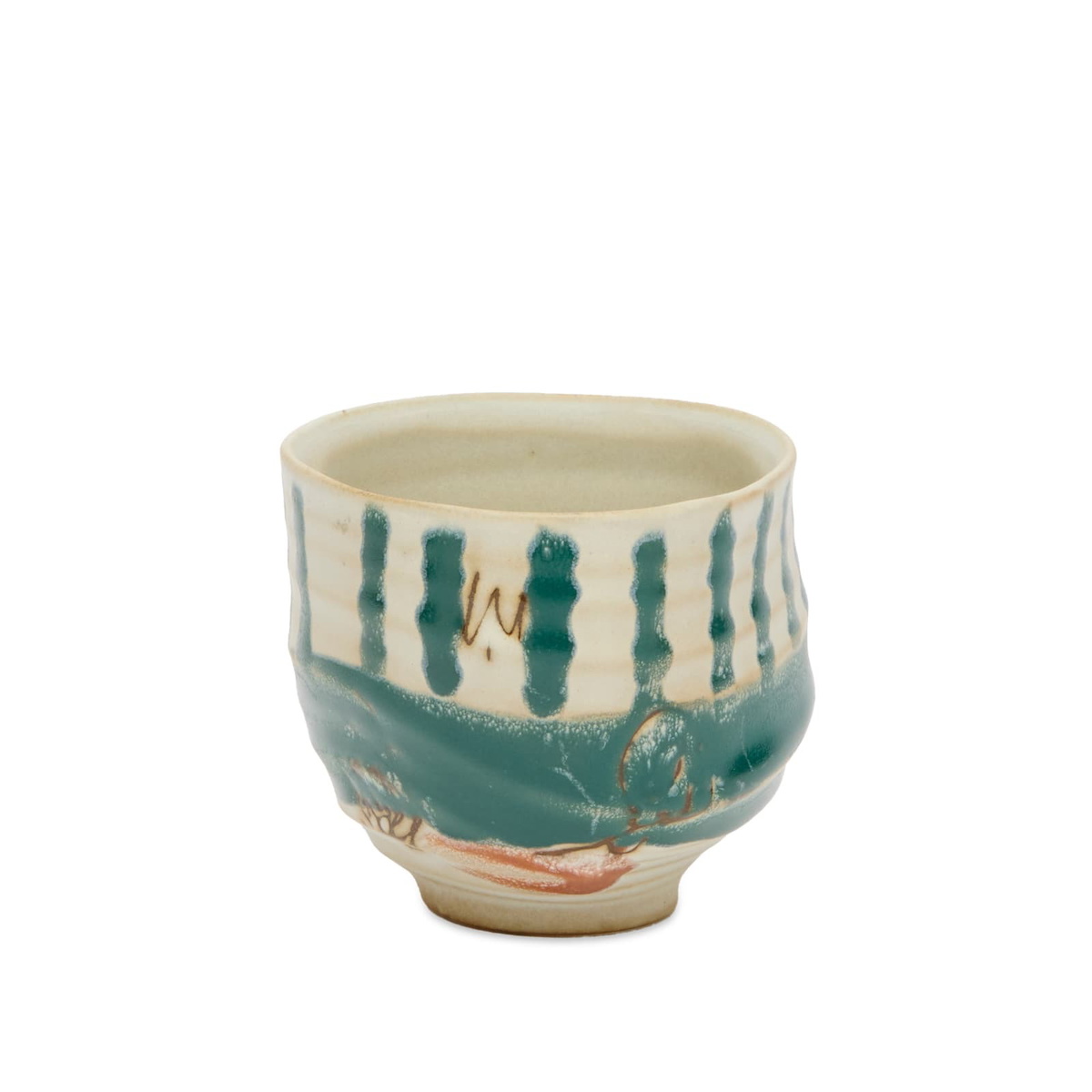 HKliving Artist Ceramics Coffee Cups - Set of 4 in Multi 
