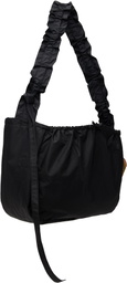Story mfg. Black Large Drawstring Port-All Bag
