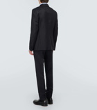 Zegna Wool and mohair canvas suit