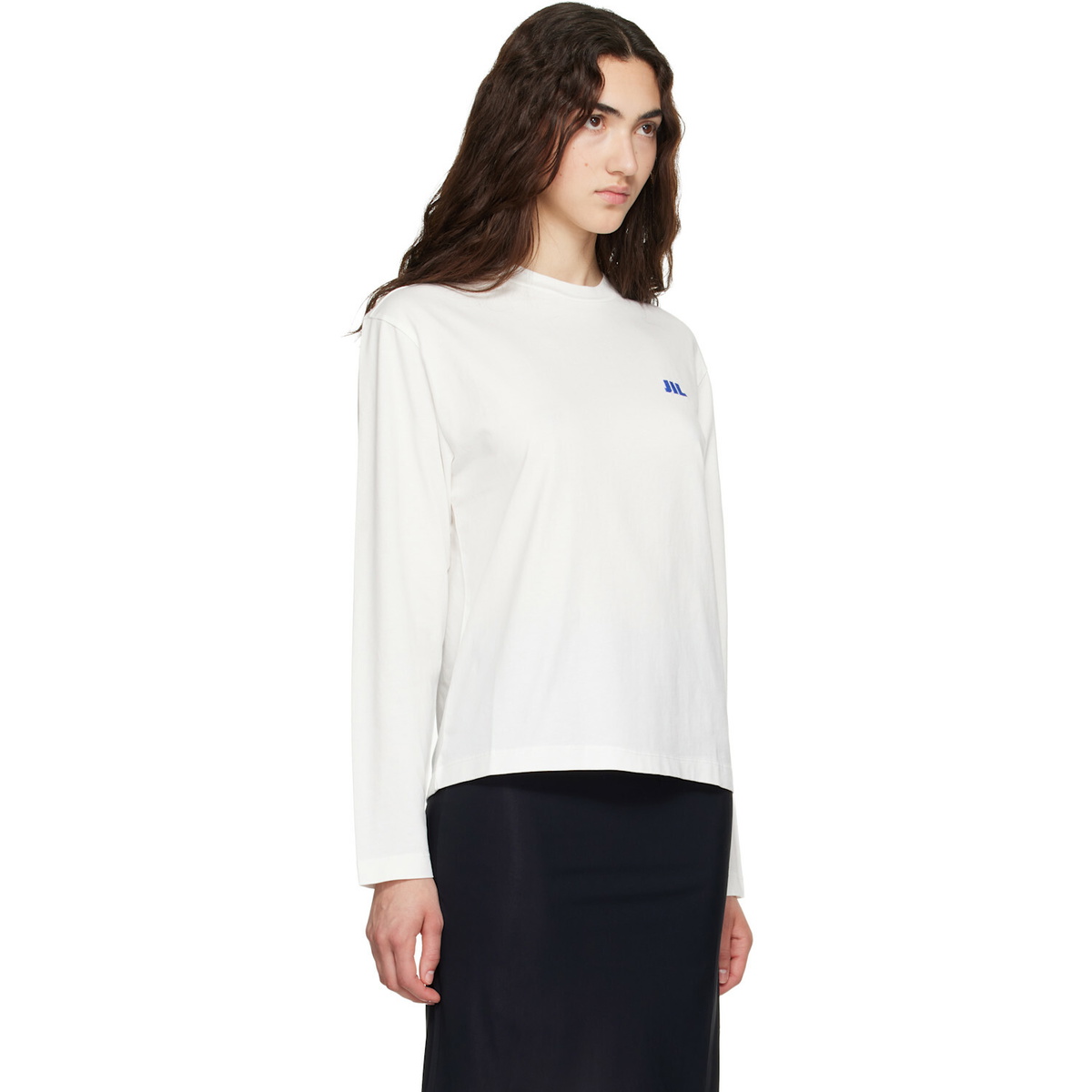Jil Sander White Cotton Crew-Neck T-shirt