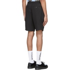 Saturdays NYC Black Lyocell Martin Shorts