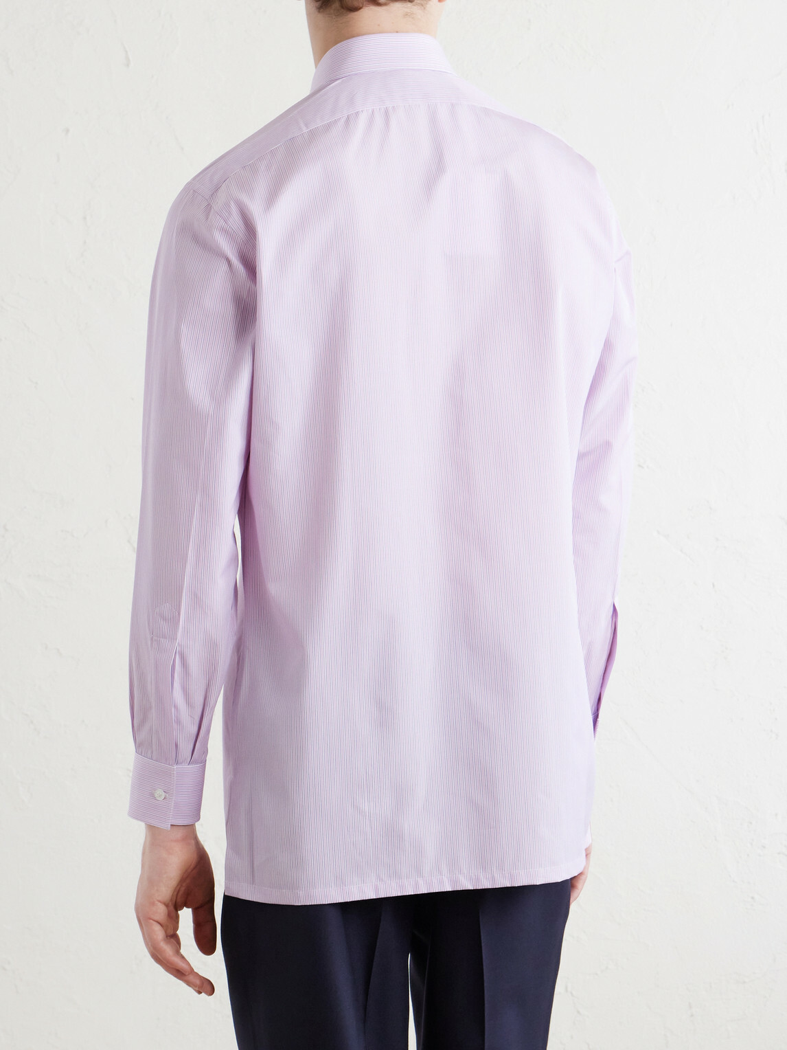 Charvet - Striped Cotton Shirt - Pink