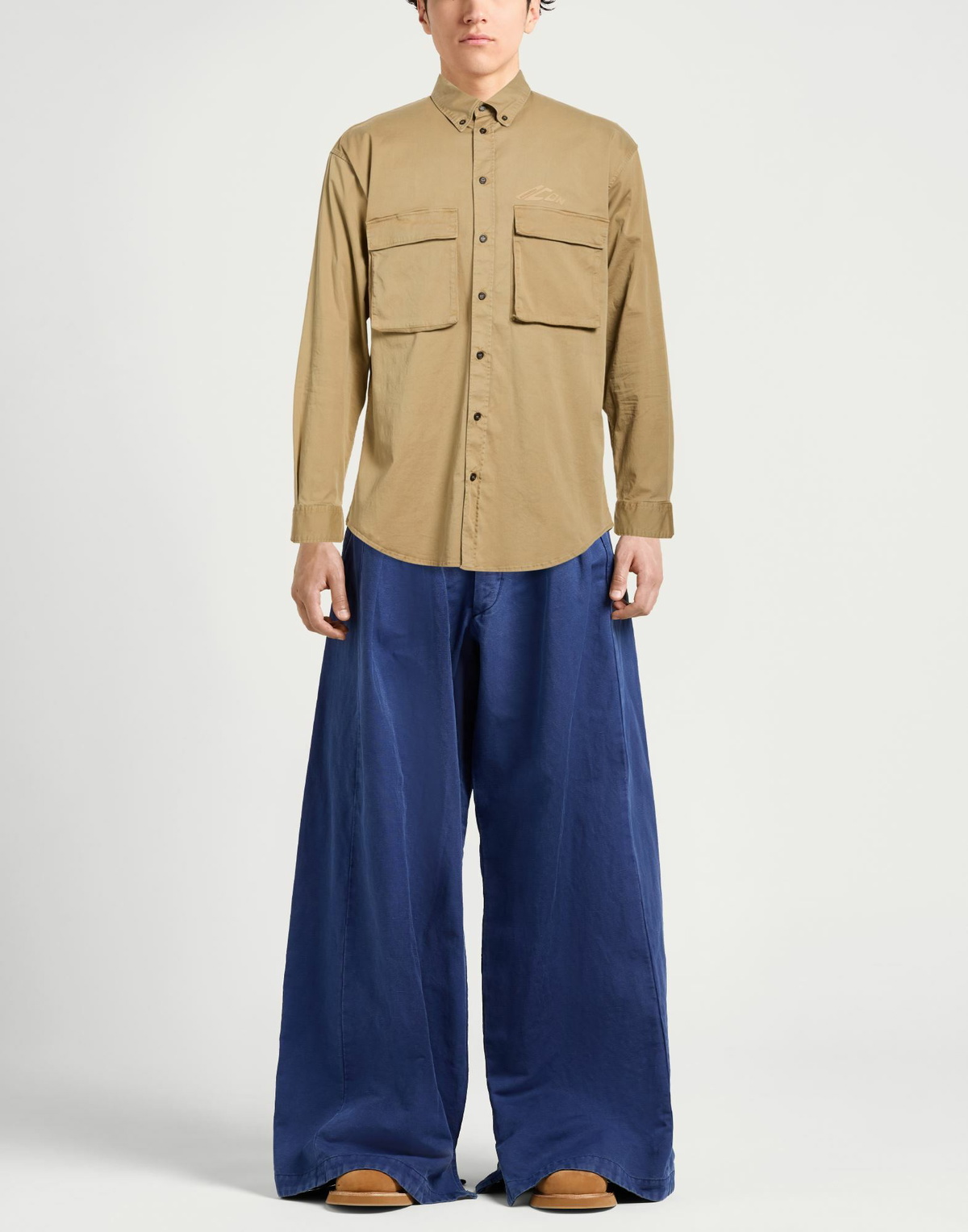 Dsquared2 Mens Shirt in Beige
