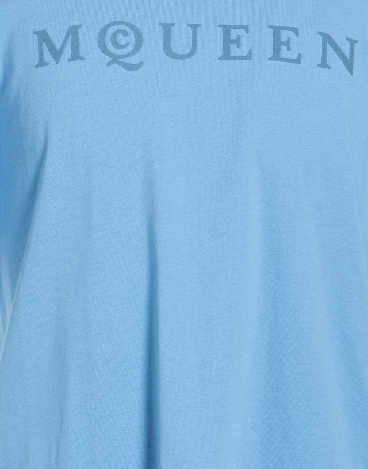 Mcqueen Mens T-shirt Light in Blue