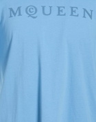 Mcqueen Mens T-shirt Light in Blue