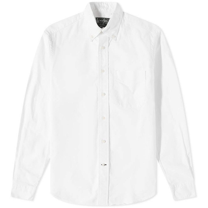 Photo: Gitman Vintage Men's Button Down Oxford Shirt in White