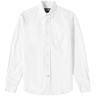 Gitman Vintage Men's Button Down Oxford Shirt in White