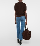 Khaite Esmeralda ribbed-knit cashmere sweater