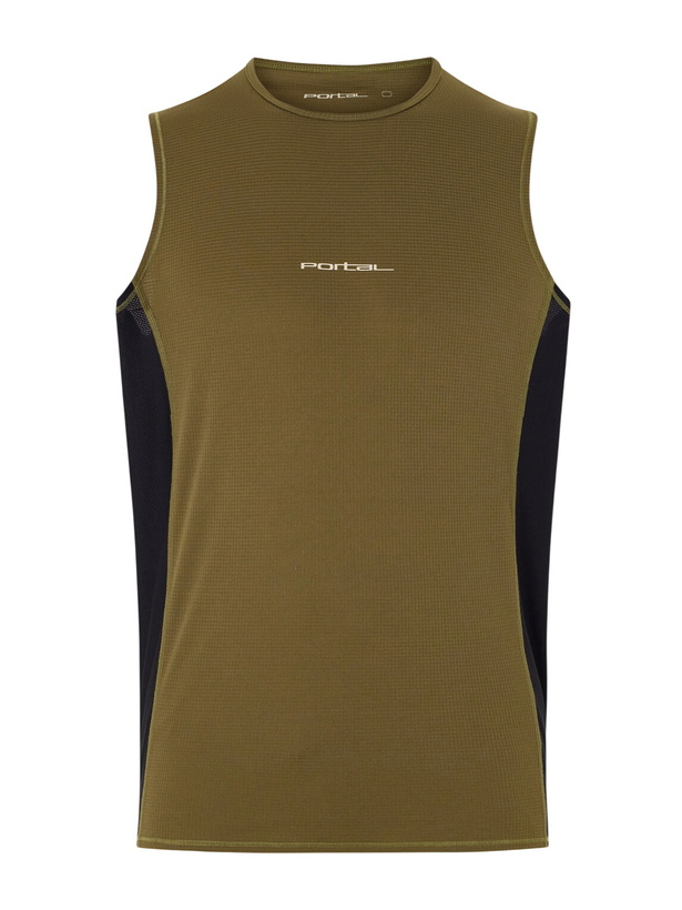 Photo: Portal - Range Light Polartec Polartec® Running Tank Top - Green