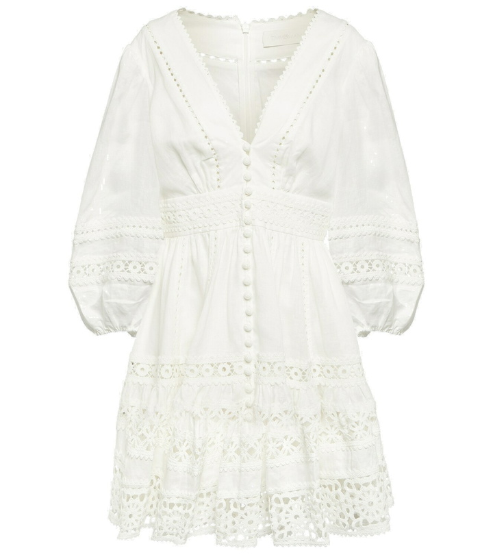 Photo: Zimmermann Devi linen minidress