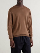 William Lockie - Merino Wool Sweater - Brown