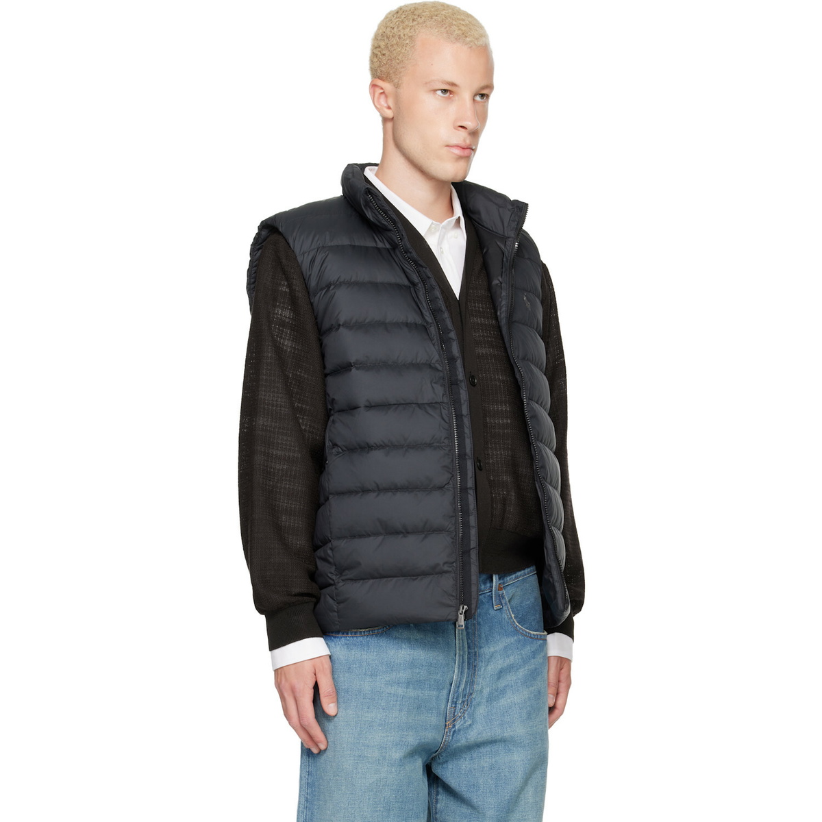 Polo Ralph Lauren Black Perpetual Insulated Down Vest