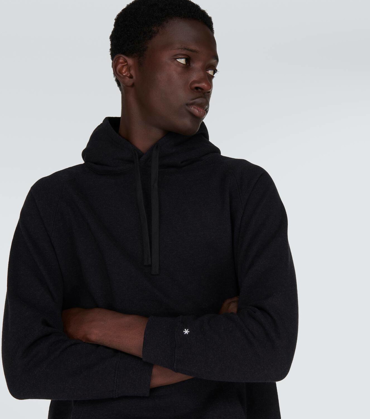 Snow Peak Cotton jersey hoodie