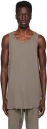 Thom Krom Gray M TS 736 Tank Top