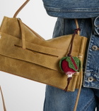 JW Anderson Radish knitted bag charm