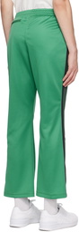 NEEDLES Green Pinched Seams Track Pants