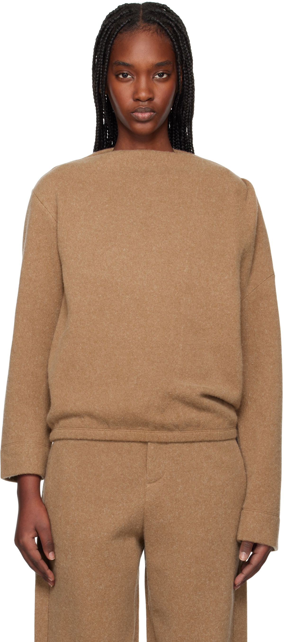 Max Mara Tan Oxa Sweatshirt