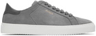 Axel Arigato Grey Suede Clean 90 Sneakers