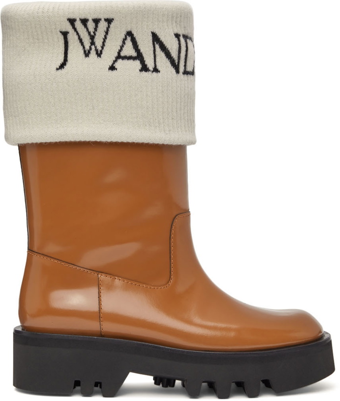 Photo: JW Anderson Tan Fisherman Boots