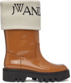 JW Anderson Tan Fisherman Boots