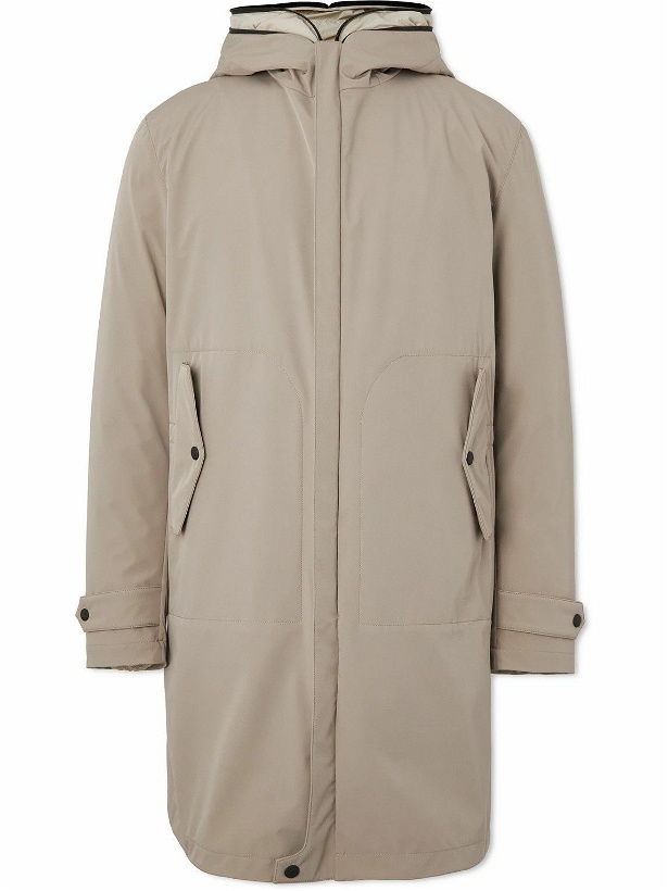 Photo: Kiton - Shell Parka with Detachable Down Liner - Neutrals