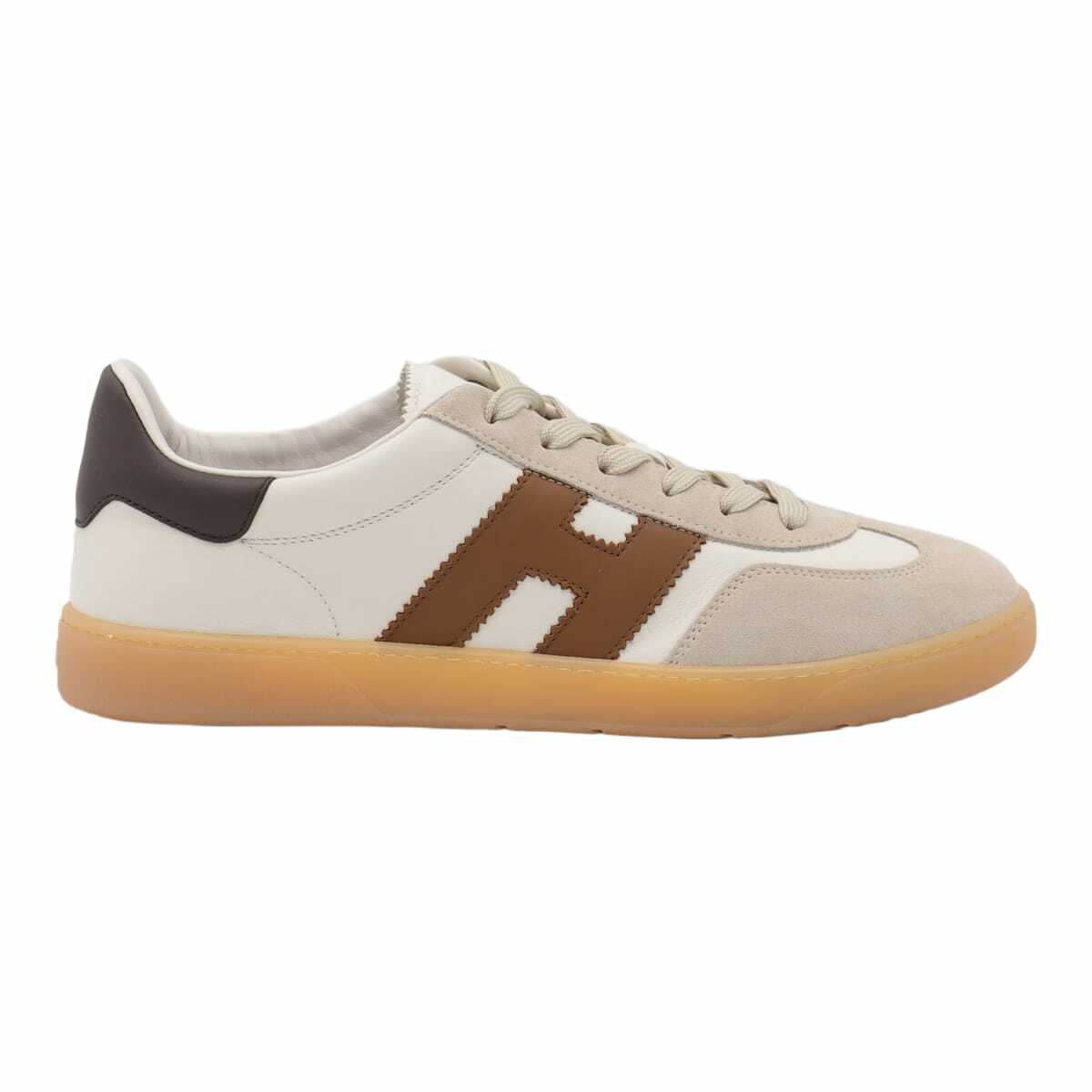 Hogan Grey And White Sneakers