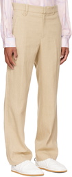 Jacquemus Beige Le Papier 'Le Pantalon Linu' Trousers