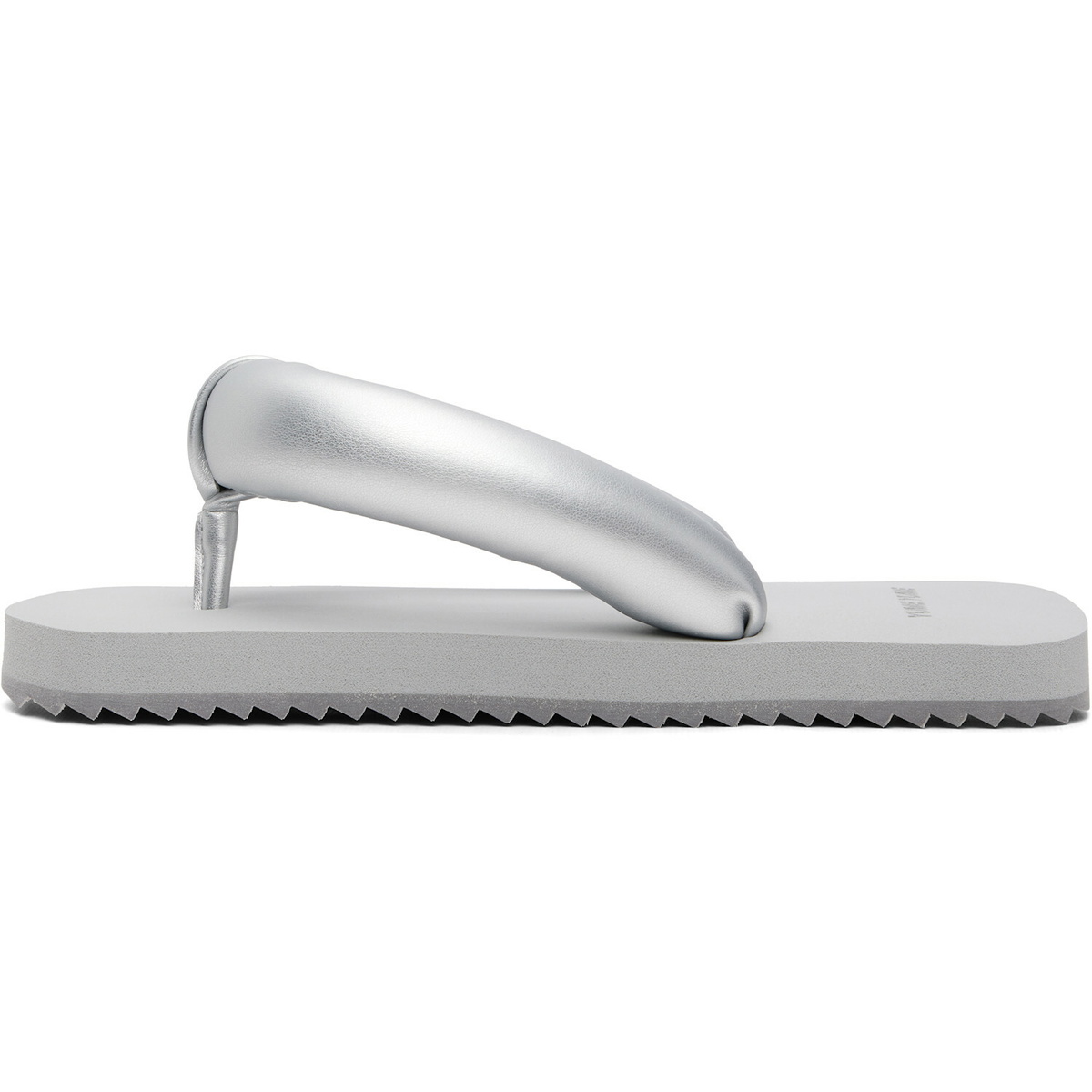 YUME YUME SSENSE Exclusive Silver Suki Flip-Flops
