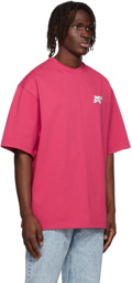 We11done Pink Cotton T-Shirt