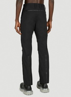 032C - Split-S Zip Pants in Black