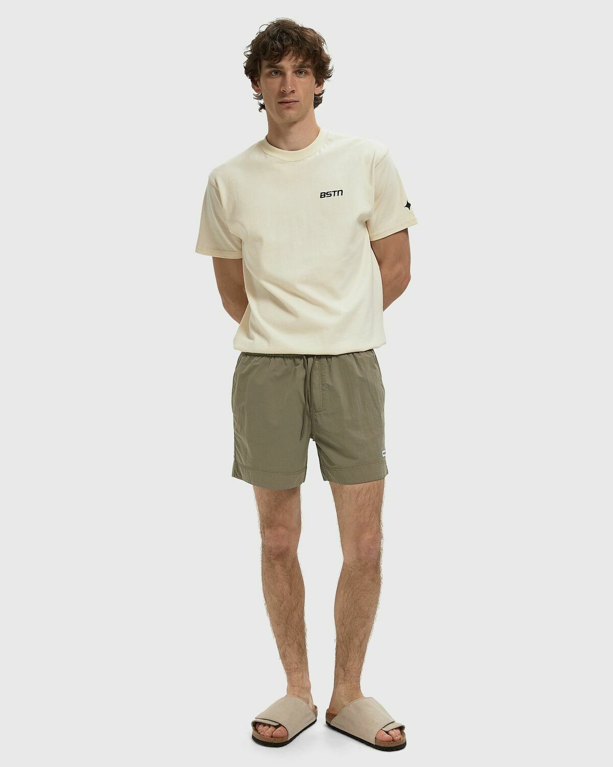 SOLID SWIM SHORT