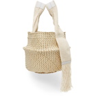 JW Anderson Beige Basket Tote