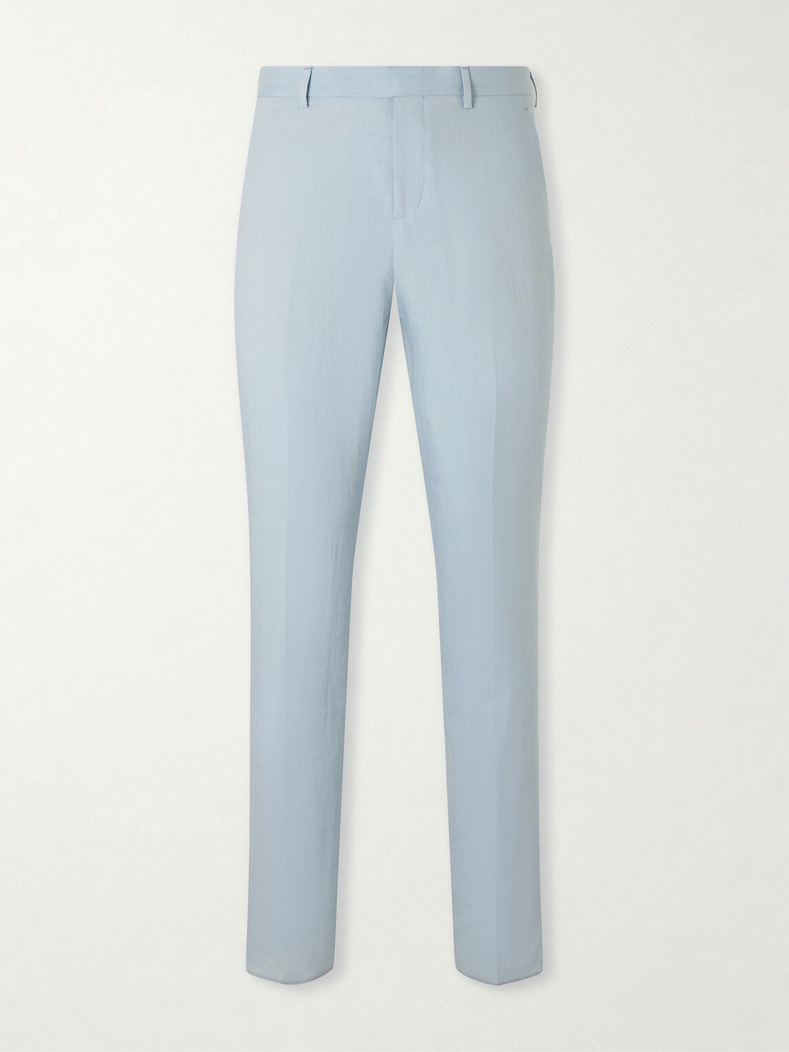 Paul Smith - Slim-Fit Tapered Linen Suit Trousers - Blue