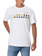 MC2 Saint Barth Man Cotton T-shirt With Peanuts Print And Embroidery| Snoopy Peanuts Special Edition